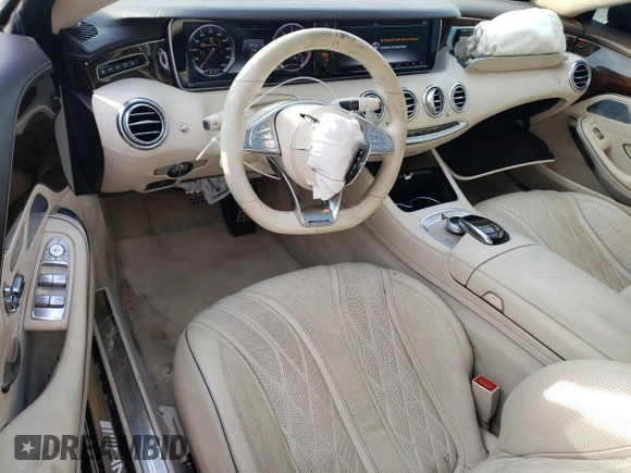2015 Mercedes-Benz S-Class S 63 AMG with VIN WDDXJ7JBXFA007650, listed as a Copart auction lot 81822513 with 77,294 mi miles and Clean Title. Bid and sale history available at carsss.com. Image 8.