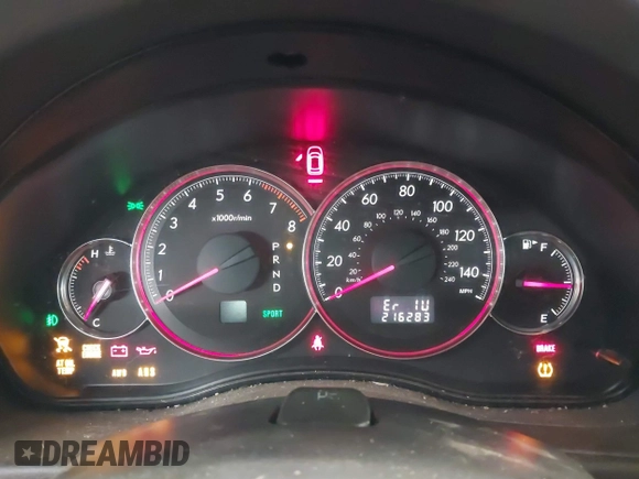2009 Subaru Outback Limited with VIN 4S4BP66C497335948, listed as a IAAI auction lot 42002077 with 216,283 mi miles and . Bid and sale history available at DreamBid. Image 7.