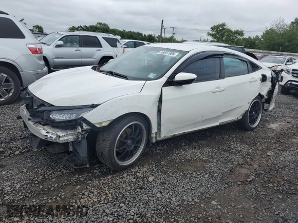 2017 Honda Civic LX z VIN 2HGFC2F5XHH524832, wystawiony jako Copart lot #58651905 z przebiegiem Nie podano mil oraz Szkoda całkowita • Salvage title. Historia ofert i sprzedaży dostępna na DreamBid. Obrazek 1.