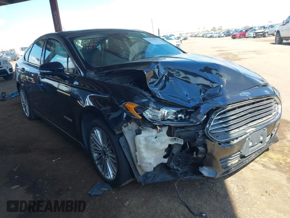 2014 Ford Fusion SE Hybrid with VIN 3FA6P0LUXER291754, listed as a IAAI auction lot 42415936 with 154,474 mi miles and . Bid and sale history available at DreamBid. Image 1.