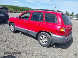 2004 Hyundai Santa Fe GLS with VIN KM8SC13D34U638662, listed as a IAAI auction lot 42126589 with 196,428 mi miles. Bid and sale history available at carsss.com. Image 3.