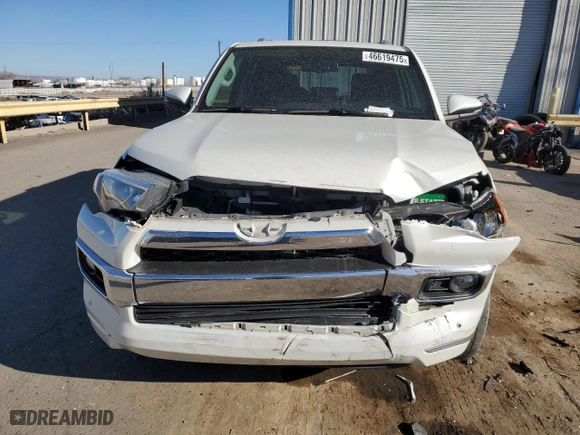 2017 Toyota 4Runner SR5 with VIN JTEBU5JR2H5477594, listed as a Copart auction lot 46619475 with 89,965 mi miles and Salvage Title. Bid and sale history available at carsss.com. Image 5.