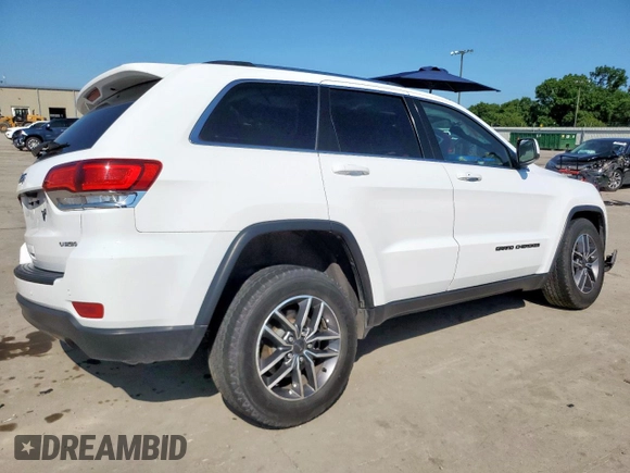 2020 Jeep Grand Cherokee Laredo E z VIN 1C4RJFAG4LC207920, wystawiony jako Copart lot #58726915 z przebiegiem 43 451 mil mil oraz Szkoda całkowita • Salvage title. Historia ofert i sprzedaży dostępna na DreamBid. Obrazek 3.