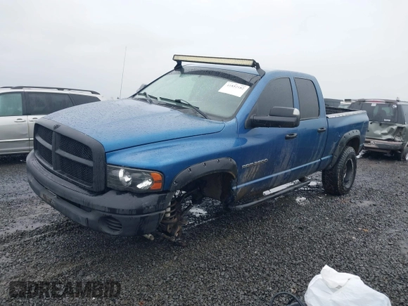 2003 Dodge 2500 ST with VIN 3D7KU28623G702683, listed as a IAAI auction lot 41852182 with 263,449 mi miles. Bid and sale history available at carsss.com. Image 2.