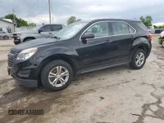 2017 Chevrolet Equinox LS z VIN 2GNALBEK4H1585934, wystawiony jako Copart lot #58474625 z przebiegiem 132 627 mil mil oraz Czysty tytuł • Clean title. Historia ofert i sprzedaży dostępna na DreamBid. Obrazek 1.