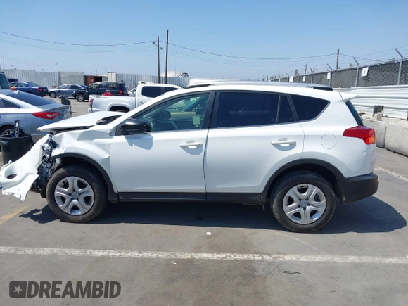 2014 Toyota RAV4 LE with VIN JTMZFREV0EJ020622, listed as a IAAI auction lot 42606275 with 41,645 mi miles and . Bid and sale history available at DreamBid. Image 15.