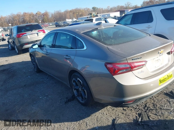 2022 Chevrolet Malibu LT with VIN 1G1ZD5ST3NF201775, listed as a IAAI auction lot 40772580 with 50,862 mi miles and . Bid and sale history available at DreamBid. Image 3.