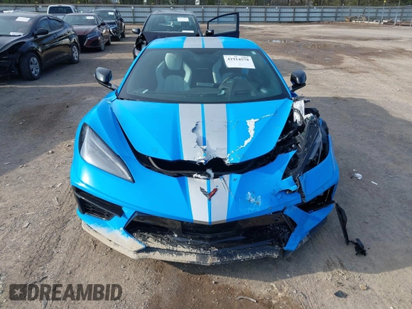 2023 Chevrolet Corvette 2LT z VIN 1G1YB2D41P5135323, wystawiony jako IAAI lot #41914578 z przebiegiem 4 957 mil mil oraz . Historia ofert i sprzedaży dostępna na DreamBid. Obrazek 12.