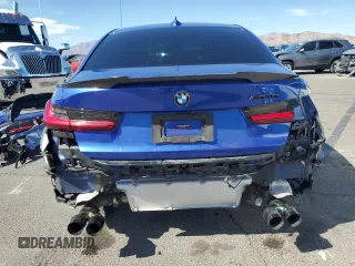 2022 BMW 3 Series M340i with VIN 3MW5U7J05N8C26465, listed as a Copart auction lot 45875905 with 36,434 mi miles and Salvage Title. Bid and sale history available at carsss.com. Image 6.