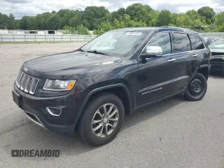 2014 Jeep Grand Cherokee Limited with VIN 1C4RJFBGXEC356057, listed as a Copart auction lot 58001834 with 145,674 mi miles and Clean Title. Bid and sale history available at carsss.com. Image 1.