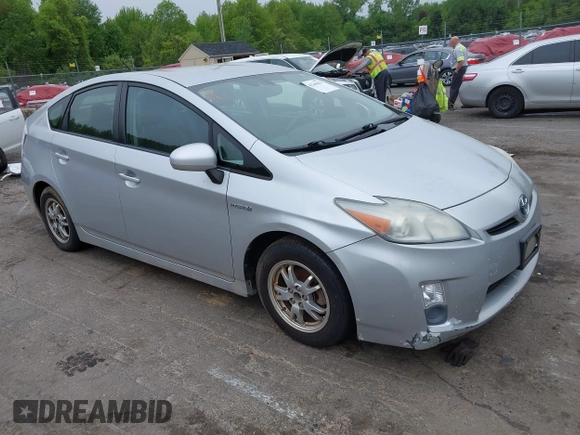 2010 Toyota Prius II with VIN JTDKN3DUXA0001196, listed as a IAAI auction lot 42246433 with 191,054 mi miles and . Bid and sale history available at DreamBid. Image 1.