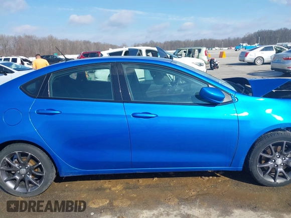 2016 Dodge Dart SE with VIN 1C3CDFAA9GD533547, listed as a IAAI auction lot 41669452 with 1 mi miles. Bid and sale history available at carsss.com. Image 13.