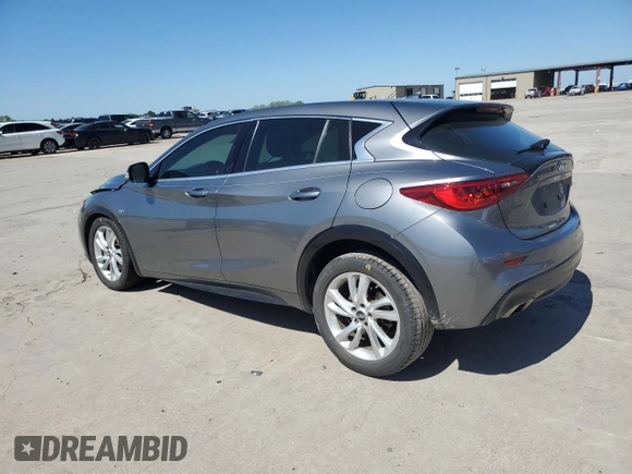 2018 Infiniti QX30 Pure with VIN SJKCH5CP4JA002337, listed as a Copart auction lot 54106505 with Not provided miles and Salvage title. Bid and sale history available at DreamBid. Image 2.