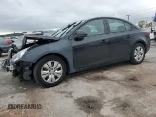 2015 Chevrolet Cruze LS with VIN 1G1PA5SG7F7266465, listed as a Copart auction lot 48808585 with 112,882 mi miles and Salvage Title. Bid and sale history available at DreamBid. Image 1.