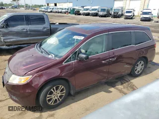 2013 Honda Odyssey EX-L with VIN 5FNRL5H63DB033313, listed as a Copart auction lot 64326065 with Not provided miles and Clean title. Bid and sale history available at DreamBid. Image 1.