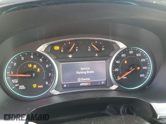 2021 Chevrolet Traverse RS with VIN 1GNERJKW5MJ210958, listed as a Copart auction lot 69652254 with 49,035 mi miles and Clean Title. Bid and sale history available at carsss.com. Image 9.