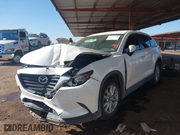 2016 Mazda CX-9 Sport with VIN JM3TCBBY0G0117159, listed as a IAAI auction lot 41302108 with 136,495 mi miles. Bid and sale history available at carsss.com. Image 17.