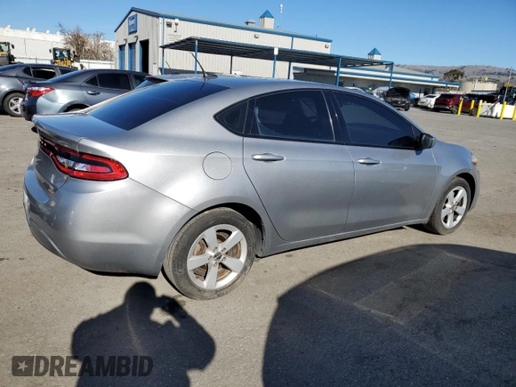 2015 Dodge Dart SXT with VIN 1C3CDFBH3FD199462, listed as a Copart auction lot 41679405 with 129,449 mi miles and Salvage Title. Bid and sale history available at DreamBid. Image 3.