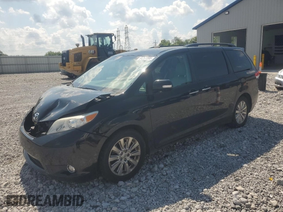 2014 Toyota Sienna Limited with VIN 5TDDK3DC3ES082361, listed as a Copart auction lot 64257095 with 181,233 mi miles and Salvage title. Bid and sale history available at DreamBid. Image 1.