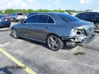 2017 Mercedes-Benz E with VIN WDDZF4JB4HA120585, listed as a IAAI auction lot 41912121 with 107,649 mi miles. Bid and sale history available at carsss.com. Image 3.