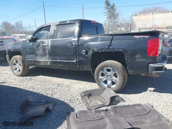 2017 Chevrolet Silverado 1500 LTZ with VIN 3GCUKSEJ6HG495014, listed as a IAAI auction lot 41672047 with 92,262 mi miles. Bid and sale history available at carsss.com. Image 3.