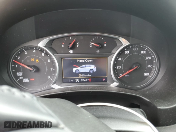 2019 GMC Terrain Denali with VIN 3GKALXEX1KL137663, listed as a Copart auction lot 52189135 with 98,477 mi miles and Salvage title. Bid and sale history available at DreamBid. Image 9.