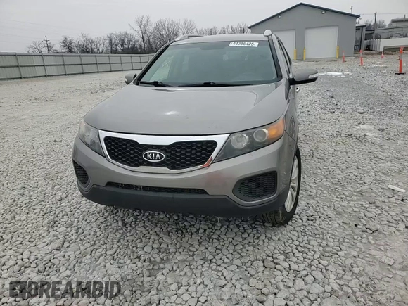 2011 Kia Sorento LX with VIN 5XYKTDA29BG065420, listed as a Copart auction lot 44386425 with 167,033 mi miles and Salvage Title. Bid and sale history available at carsss.com. Image 12.