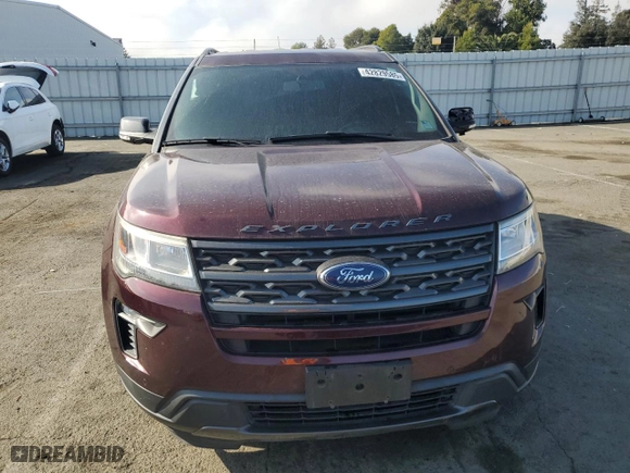 2018 Ford Explorer XLT with VIN 1FM5K7D83JGC94345, listed as a Copart auction lot 42829585 with 58,292 mi miles and Salvage Title. Bid and sale history available at carsss.com. Image 5.