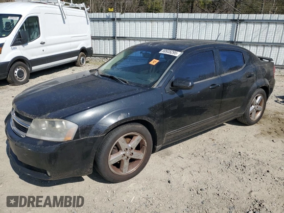 2008 Dodge Avenger R/T with VIN 1B3LC76M48N650408, listed as a Copart auction lot 50935295 with 111,414 mi miles and Salvage Title. Bid and sale history available at DreamBid. Image 1.