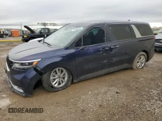 2024 Kia Carnival LX with VIN KNDNB4H33R6335205, listed as a Copart auction lot 84955764 with 26,539 mi miles and Salvage Title. Bid and sale history available at carsss.com. Image 1.