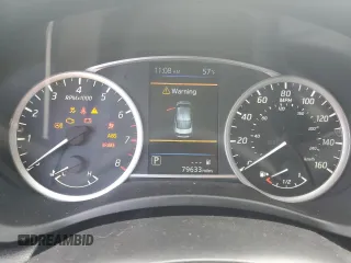 2019 Nissan Sentra SV z VIN 3N1AB7APXKY451208, wystawiony jako Copart lot #50192595 z przebiegiem 79 633 mil mil oraz Szkoda całkowita • Salvage title. Historia ofert i sprzedaży dostępna na DreamBid. Obrazek 9.