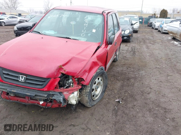 1999 Honda CR-V LX with VIN JHLRD184XXC084140, listed as a IAAI auction lot 41566574 with 206,522 mi miles. Bid and sale history available at carsss.com. Image 6.