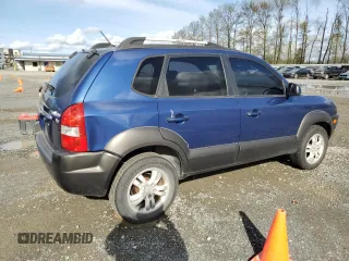 2006 Hyundai Tucson GLS with VIN KM8JN12DX6U393613, listed as a Copart auction lot 52649755 with 220,571 mi miles and Clean Title. Bid and sale history available at carsss.com. Image 3.