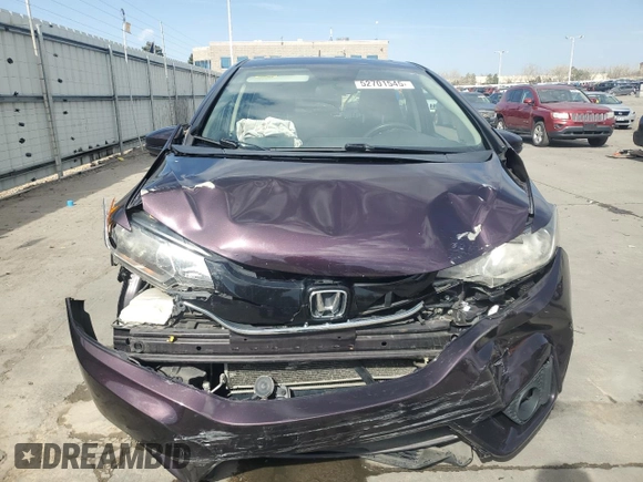2016 Honda Fit EX with VIN JHMGK5H78GX042990, listed as a Copart auction lot 52701545 with 62,046 mi miles and Salvage Title. Bid and sale history available at DreamBid. Image 5.
