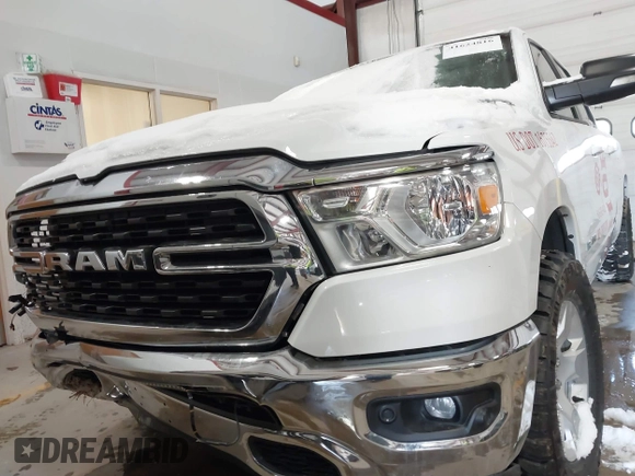 2022 Ram 1500 Big Horn z VIN 1C6SRFMT7NN367274, wystawiony jako IAAI lot #41624816 z przebiegiem 96 996 mil mil oraz . Historia ofert i sprzedaży dostępna na DreamBid. Obrazek 12.