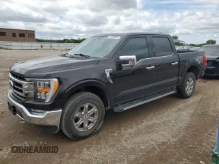 2021 Ford F-150 XL with VIN 1FTFW1E56MFA78191, listed as a Copart auction lot 57582025 with 92,347 mi miles and Salvage title. Bid and sale history available at DreamBid. Image 1.