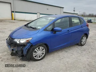 2016 Honda Fit LX with VIN JHMGK5H55GX002056, listed as a Copart auction lot 53785885 with 108,006 mi miles and Salvage Title. Bid and sale history available at carsss.com. Image 1.