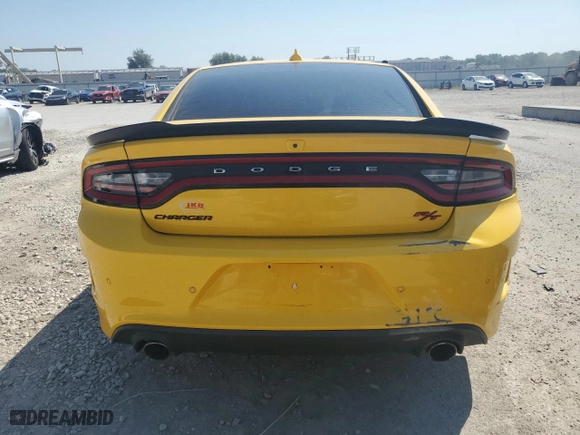 2017 Dodge Charger R/T Scat Pack with VIN 2C3CDXGJ5HH629984, listed as a Copart auction lot 69224304 with 63,733 mi miles and Salvage Title. Bid and sale history available at carsss.com. Image 6.