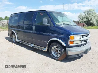 2002 Chevrolet Express Cargo YF7 Upfitter with VIN 1GBFG15M821216946, listed as a IAAI auction lot 42531516 with 126,768 mi miles and . Bid and sale history available at DreamBid. Image 1.