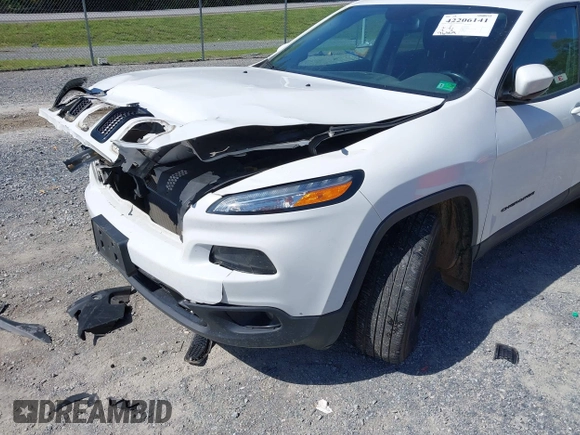 2018 Jeep Cherokee Latitude with VIN 1C4PJMCB2JD506794, listed as a IAAI auction lot 42206141 with 96,309 mi miles and . Bid and sale history available at DreamBid. Image 17.