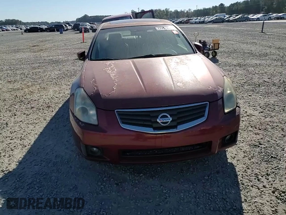 2008 Nissan Maxima 3.5 SL with VIN 1N4BA41E18C821910, listed as a Copart auction lot 77450814 with 109,061 mi miles and Salvage Title. Bid and sale history available at carsss.com. Image 11.