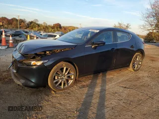 2019 Mazda Mazda3 Hatchback w/Preferred Pkg with VIN JM1BPBMM9K1130806, listed as a Copart auction lot 78083434 with 37,876 mi miles and Salvage Title. Bid and sale history available at carsss.com. Image 1.