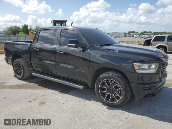2019 Ram 1500 Big Horn z VIN 1C6RREFT5KN639838, wystawiony jako Copart lot #52424725 z przebiegiem 92 936 mil mil oraz Nie do naprawy • Non repairable. Historia ofert i sprzedaży dostępna na DreamBid. Obrazek 4.