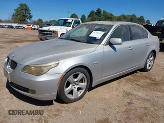2008 BMW 5 Series 535i with VIN WBANW13588CZ75757, listed as a IAAI auction lot 41759107 with Not Provided miles and . Bid and sale history available at carsss.com. Image 2.