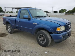 2007 Ford Ranger XL with VIN 1FTYR10U07PA58838, listed as a Copart auction lot 58838005 with 84,099 mi miles and Salvage title. Bid and sale history available at DreamBid. Image 4.