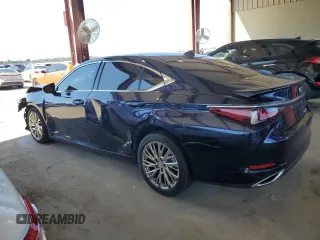 2021 Lexus ES with VIN 58ADZ1B1XMU101732, listed as a Copart auction lot 47737125 with 15,411 mi miles and Clean Title. Bid and sale history available at carsss.com. Image 2.