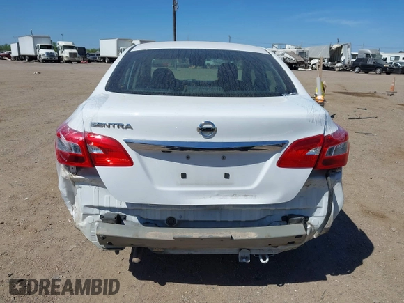 2019 Nissan Sentra S with VIN 3N1AB7AP2KY303215, listed as a IAAI auction lot 41806858 with 97,971 mi miles. Bid and sale history available at carsss.com. Image 13.