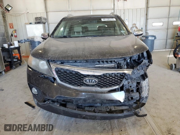 2011 Kia Sorento EX with VIN 5XYKU4A2XBG131972, listed as a Copart auction lot 48138315 with 258,248 mi miles and Salvage Title. Bid and sale history available at carsss.com. Image 5.