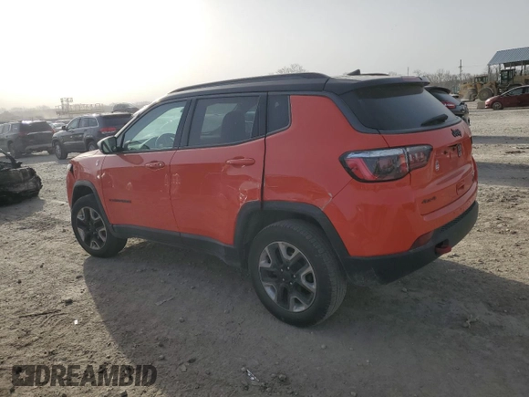 2018 Jeep Compass Trailhawk with VIN 3C4NJDDB4JT130342, listed as a Copart auction lot 49172715 with 112,618 mi miles and Salvage Title. Bid and sale history available at carsss.com. Image 2.