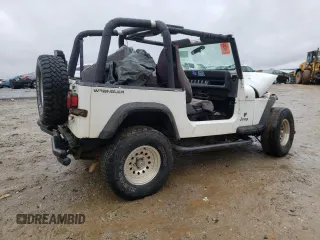 1995 Jeep Wrangler S with VIN 1J4FY19P7SP205053, listed as a Copart auction lot 84003534 with 215,769 mi miles and Salvage Title. Bid and sale history available at carsss.com. Image 3.